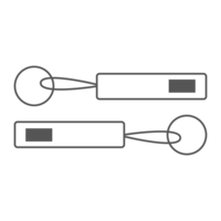 15 x 6 mm - Double face
