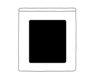 190 x 200 mm - Su borsa