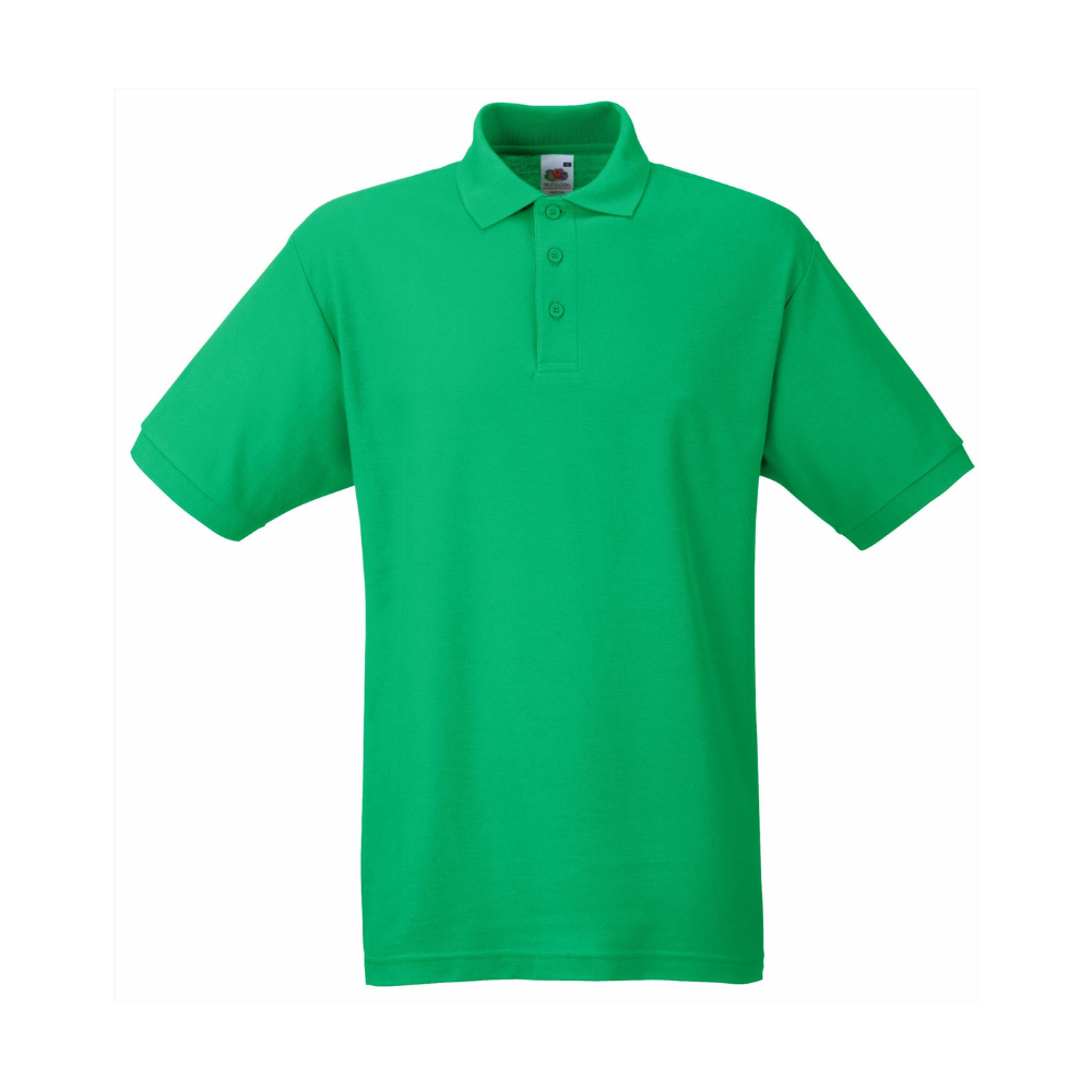 Attribute - Color - Kelly Green (tshirtfruitoftheloompolo632120w634020m.color.kelly_green)