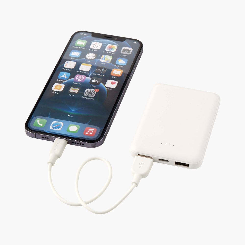PDP - asama5000mahtypecrecycledplasticpowerbank square #F8F8F8 background