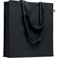 ICON - bentecolourorganiccottonshoppingbag black