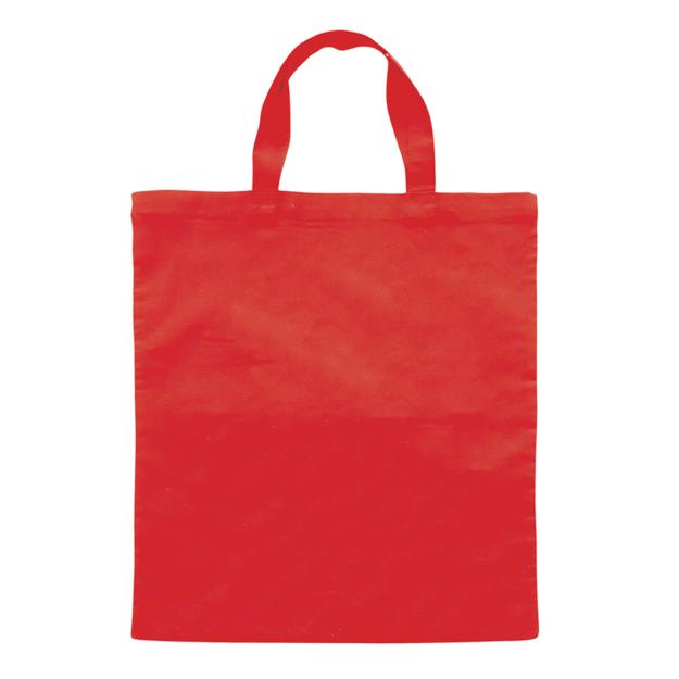 cottonbagsshorthandlesRed