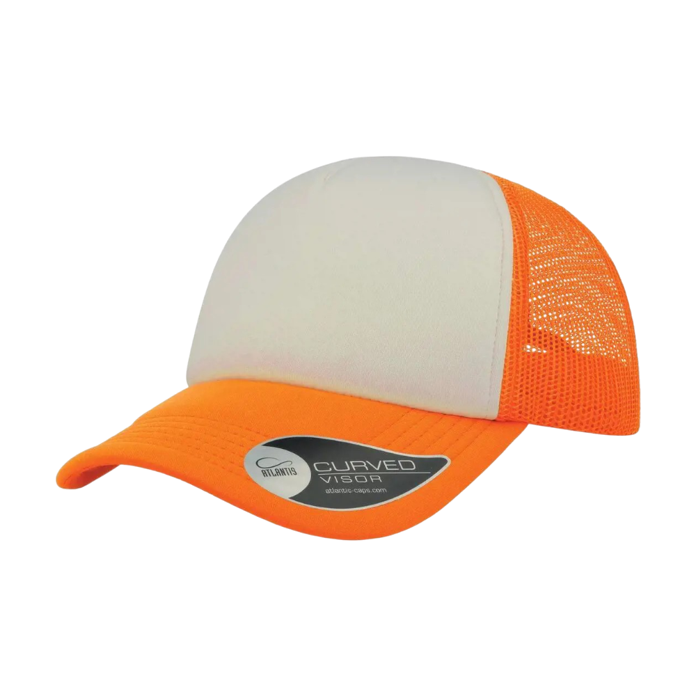 ICON - rappercap fluo_orange_white