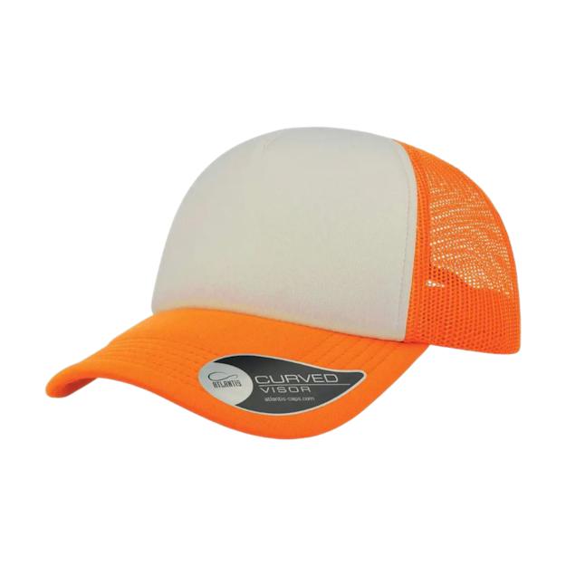 ICON - rappercap fluo_orange_white