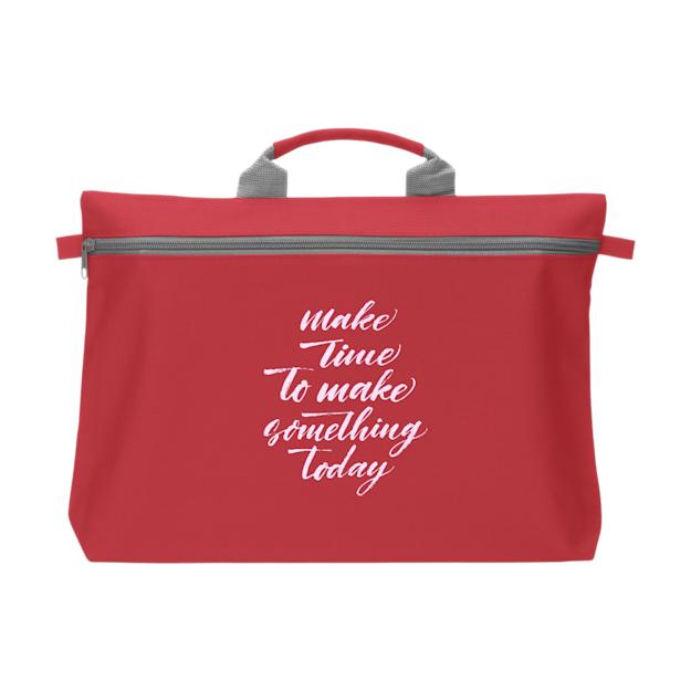 ICON - docutraveldocumentbag red