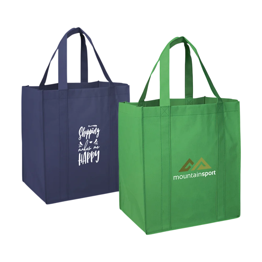 Shopper riutilizzabile personalizzata in poliestere riciclato