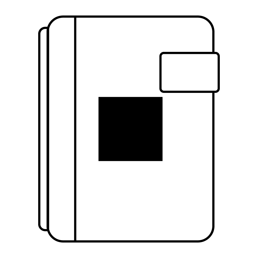 Front | 2.5H in x 2.5W in