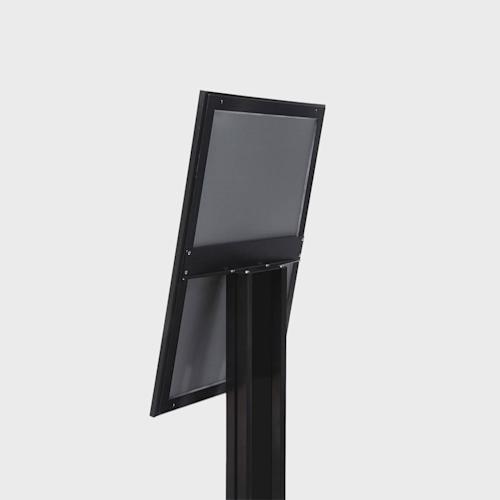 blackfreestandingmenupole6