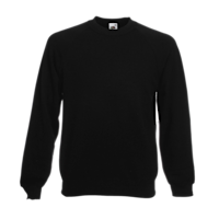 Fruit of the Loom Raglan Sweat ICON black