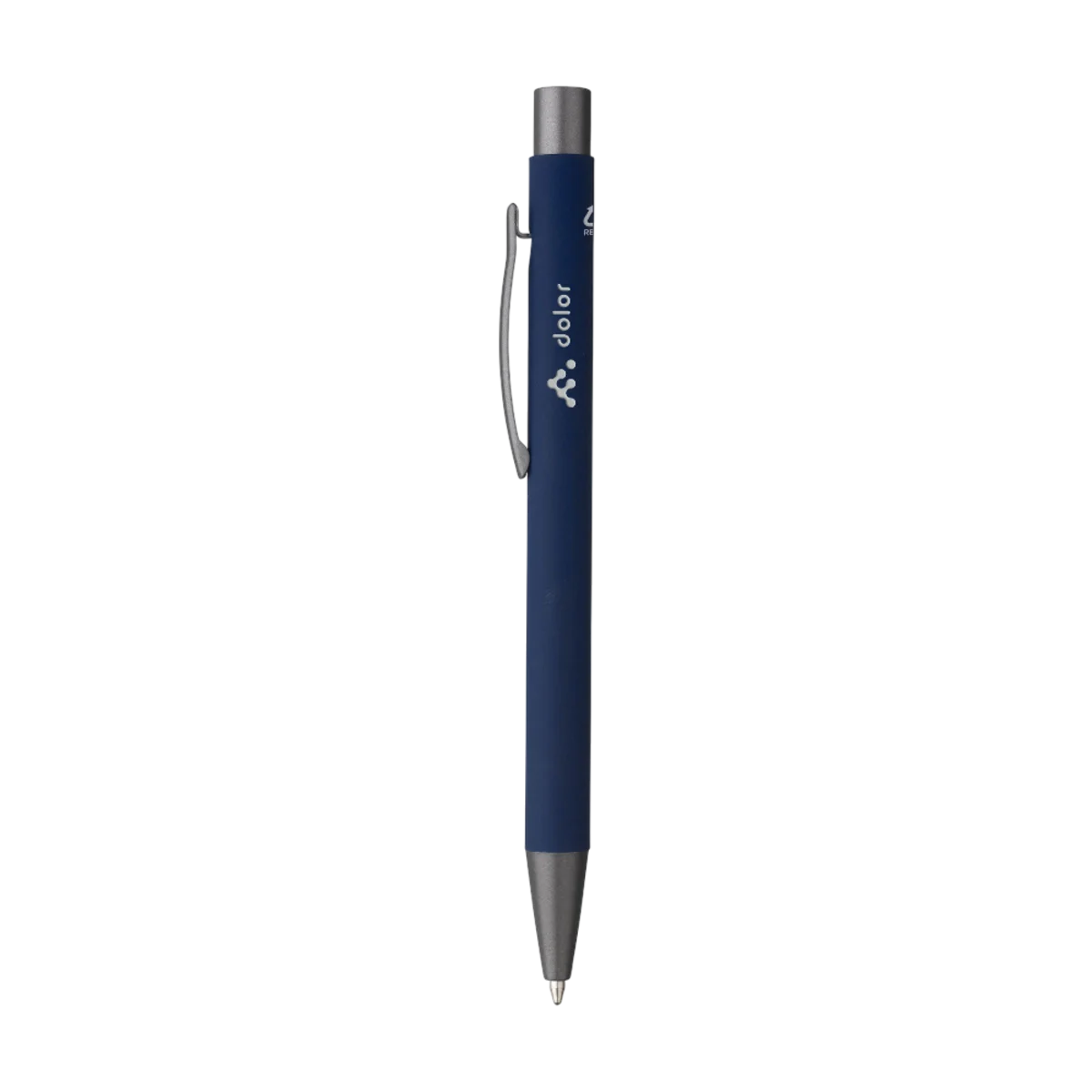 Soft-touch Recycled Aluminium Pen main image