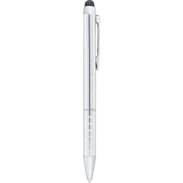 ICON - prestondualballpointstylus silver