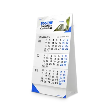 3 Months Desk Calendars