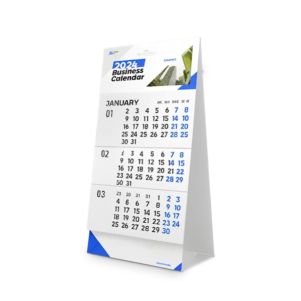 3 Months Desk Calendars