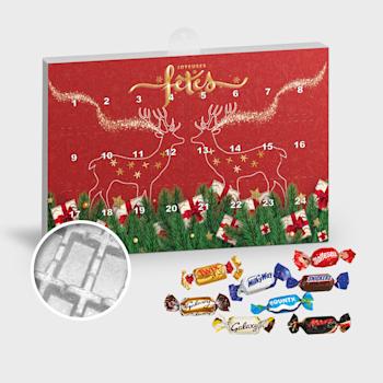Premium Gift Advent Calendar Eco with Celebrations PLP