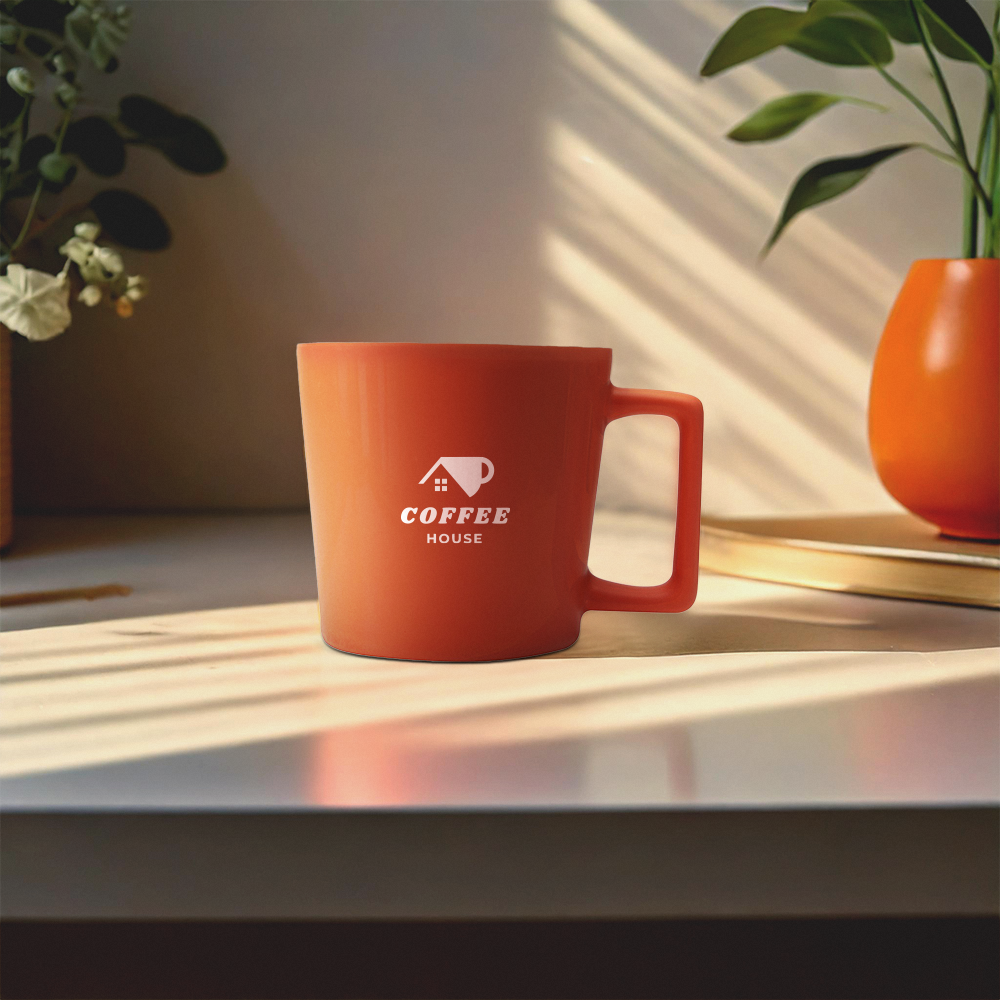 cali370mlceramicmugwithmattfinish setting