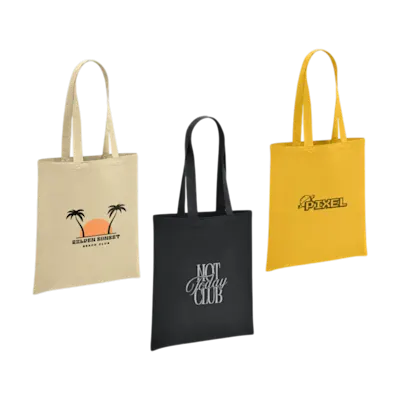 Organic Cotton Shopper Tote Bag