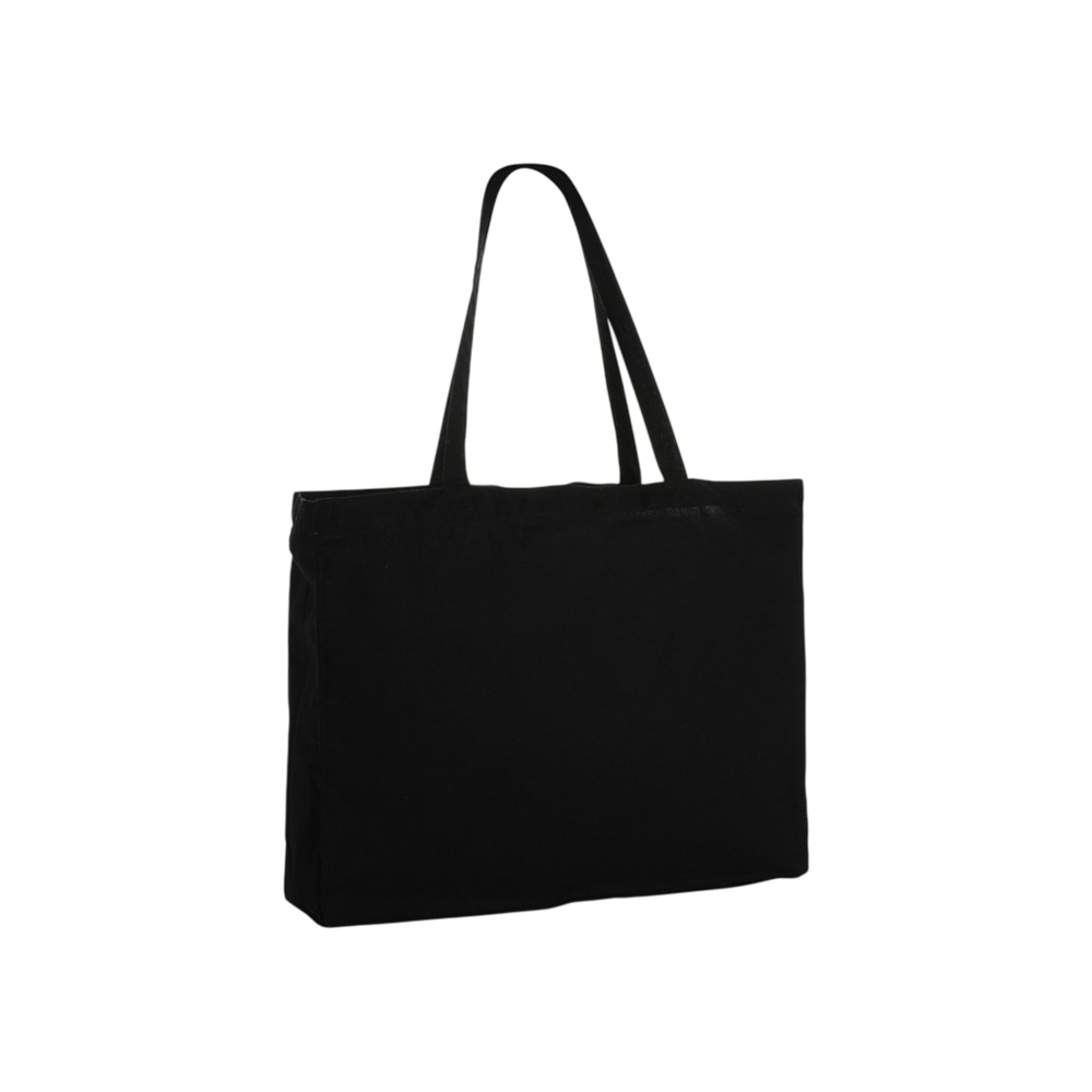 COLOR - recycledcottonshopper145g - black