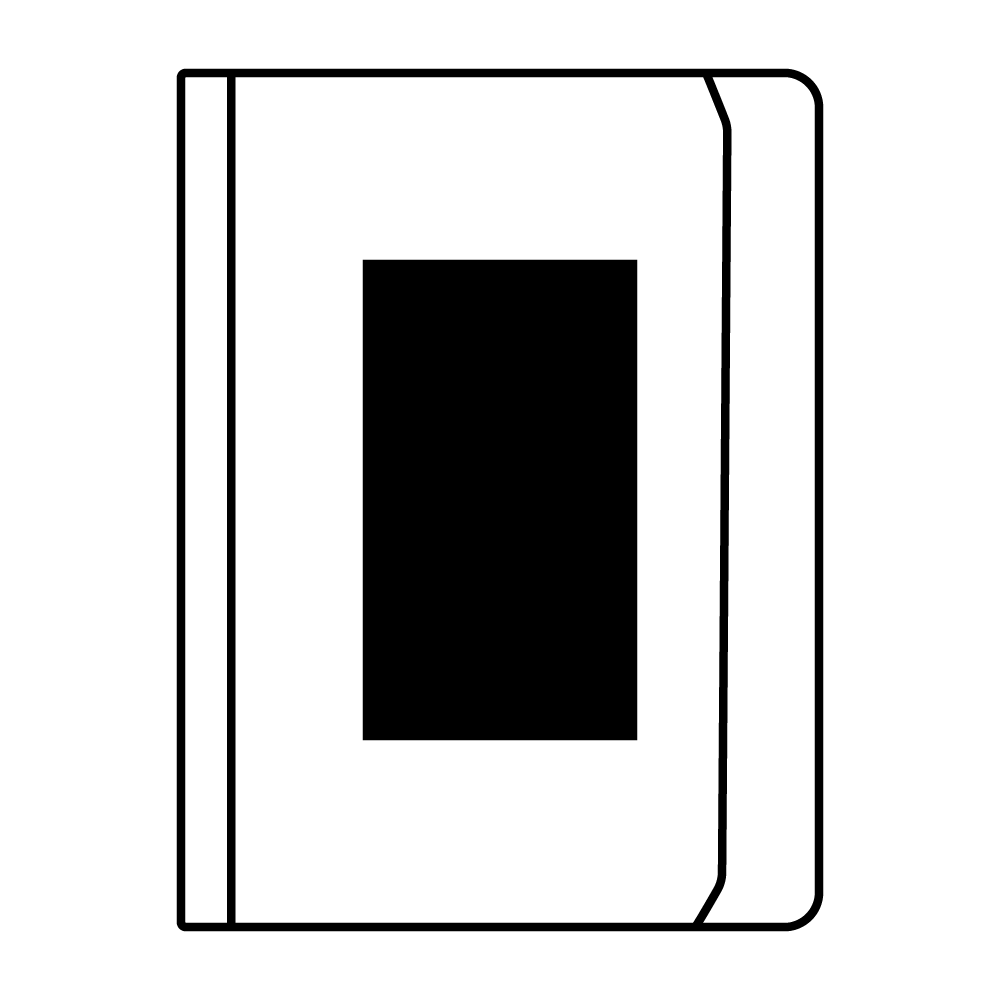 Front Pocket | 7H in x 4W in