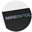 Silver Rainbow Foil