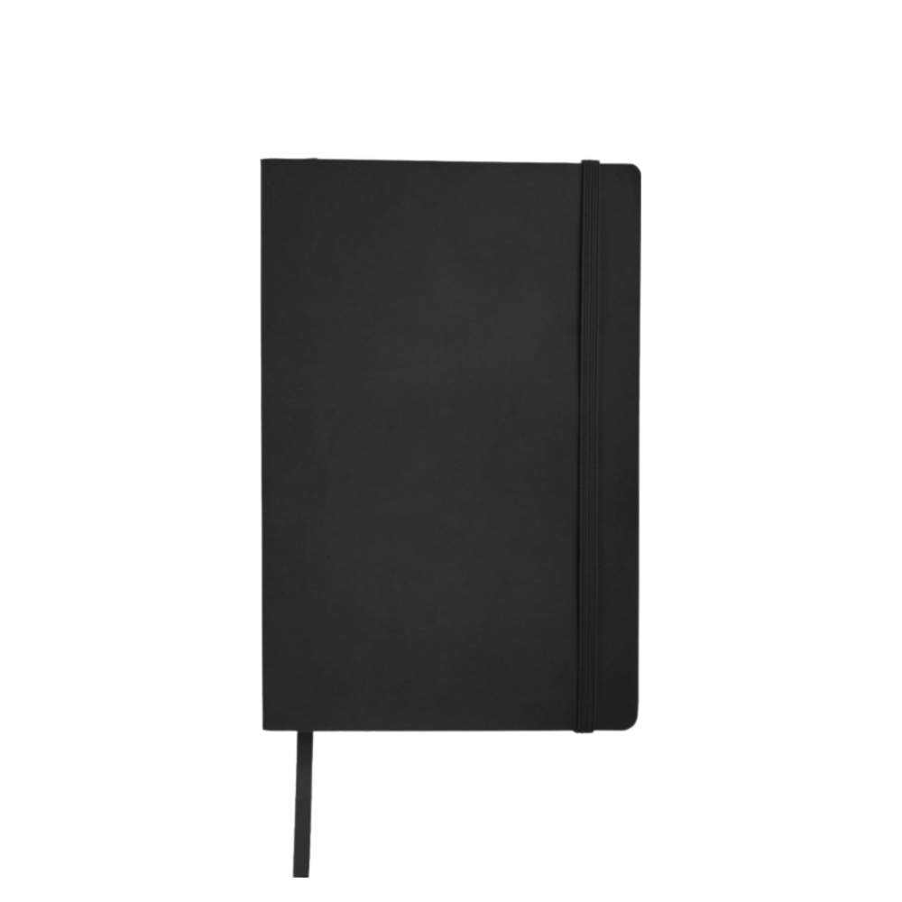 Classic A5 soft cover notebook black
