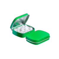 minihingedtin GREEN