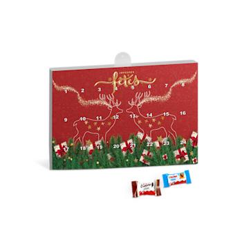Premium Gift Advent Calendar Eco with Kinder Minis PLP