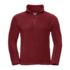 Russell Quarter Zip Outdoor Fleece red
