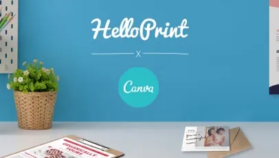 Design, create and print like a pro with Canva and Helloprint