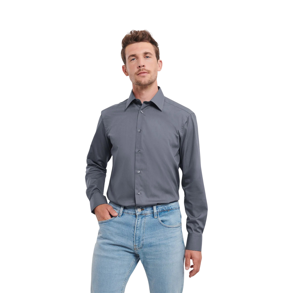 Chemise popeline cintrée Russell