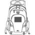 Front Pocket | 4H in x 3W in