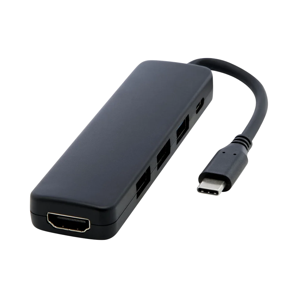 PDP - looprcsrecycledplasticmultimediaadapterusb2030withhdmiport square #00000000 background