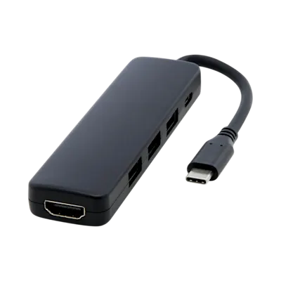 Loop RCS Recycled Plastic Multimedia Adapter