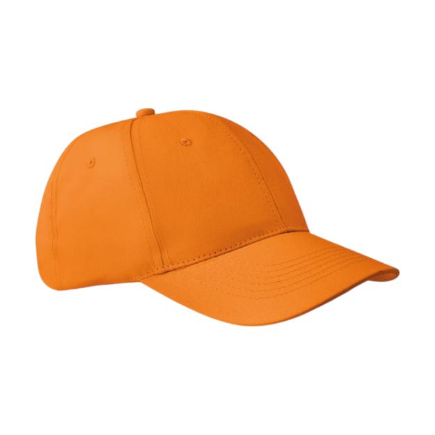 ICON - basie6panelsbaseballcap orange