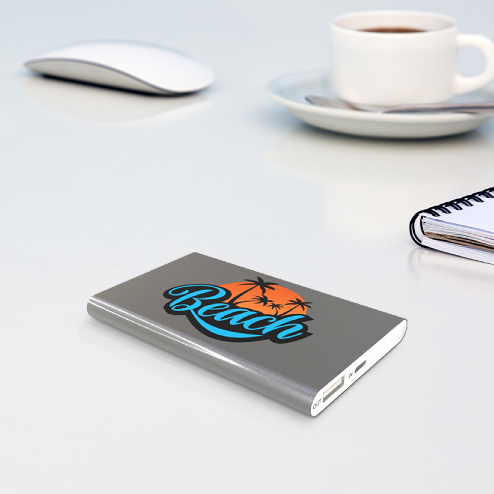 Pep 4000 mAh power bank PDP silver