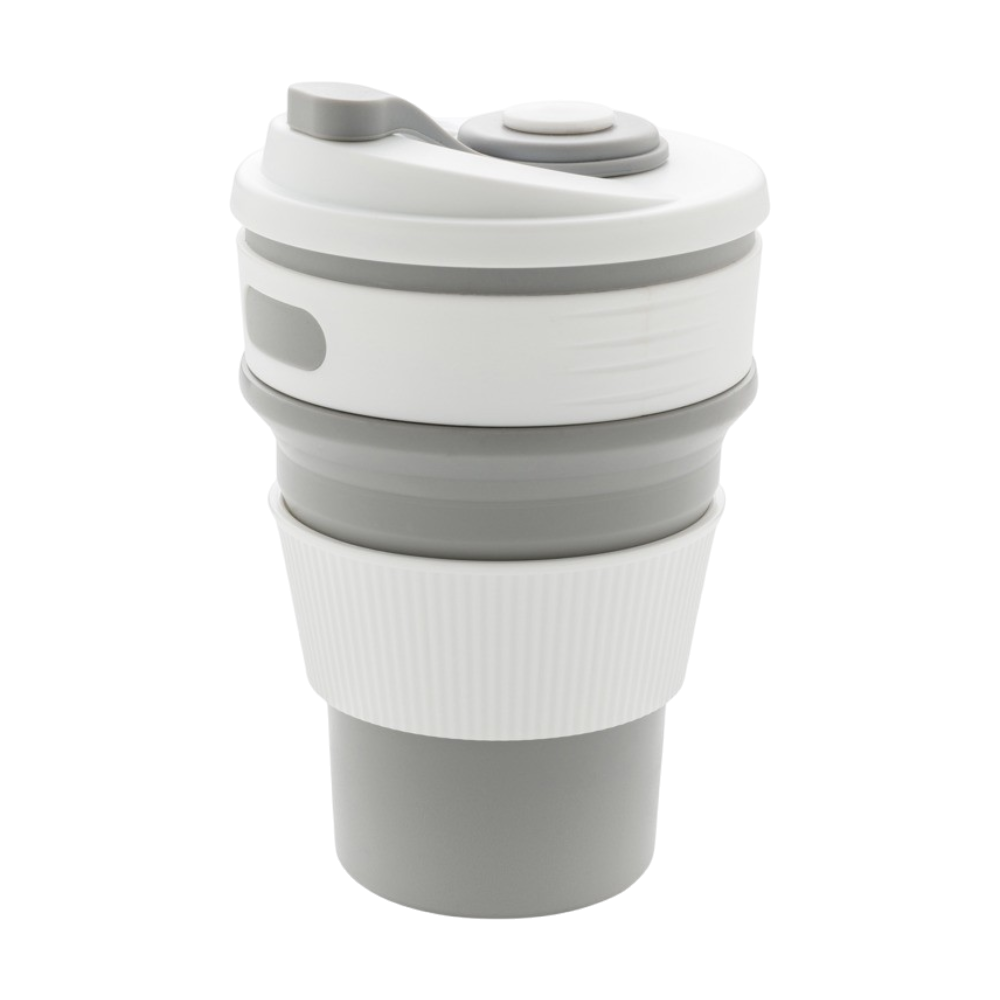 ICON - foldablesiliconecup grey