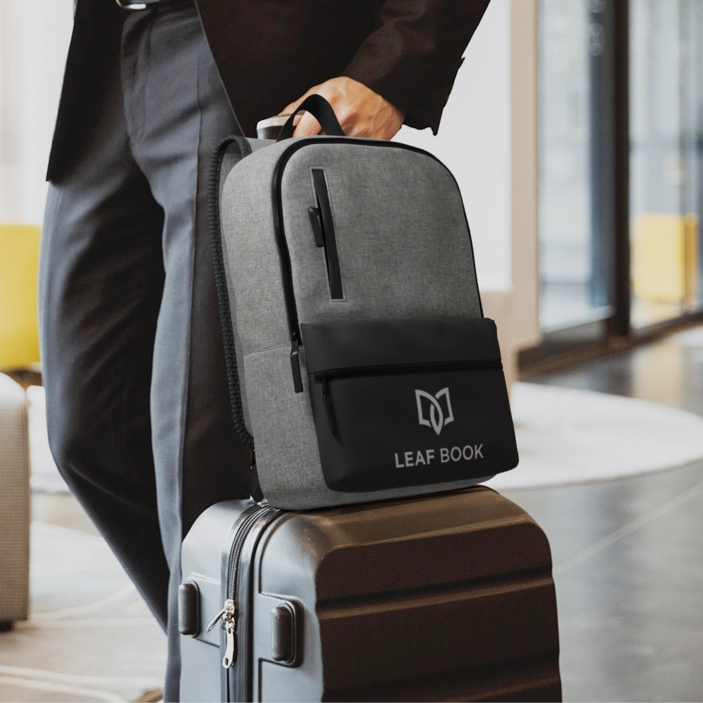 Reclaim 15- GRS recycled two-tone laptop backpack 14L PDP