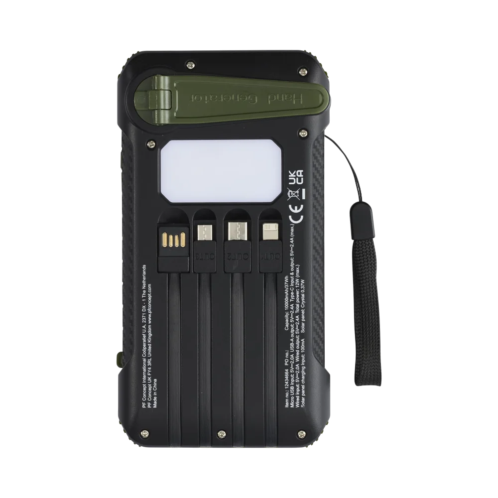 PDP - soldy10000mahrcsrecycledplasticsolardynamopowerbank square #00000000 background