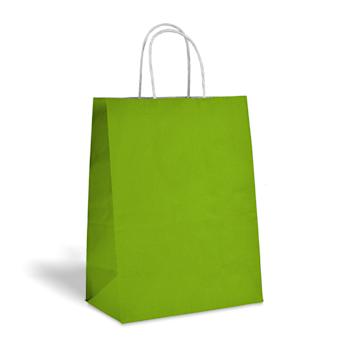 apple green Kraft bags color big icons