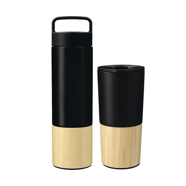 wellytumblerandtravelerbundleset black