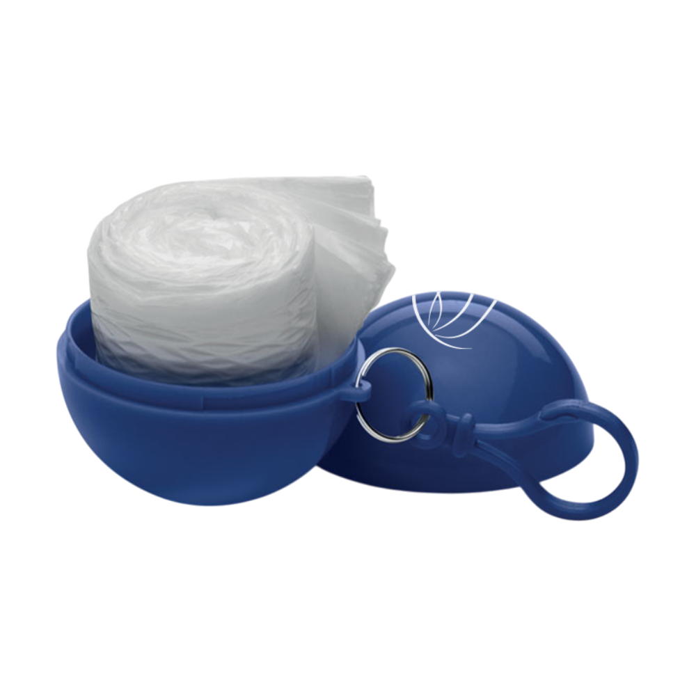 Poncho In Contenitore Rotondo