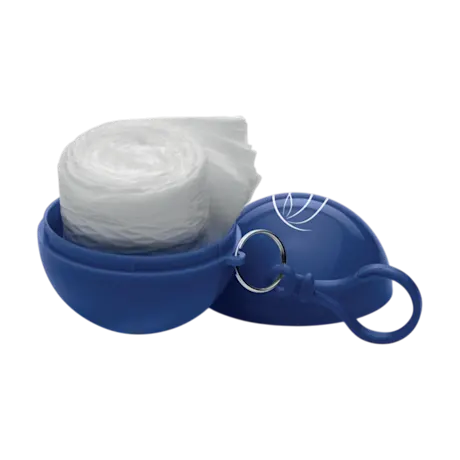 Poncho in Round Container