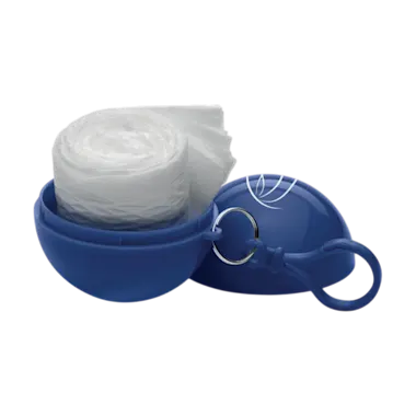 Poncho in Round Container