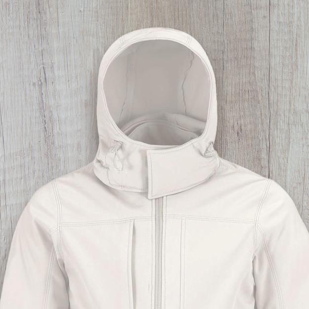 B&C Hooded Softshell jacket PDP 4