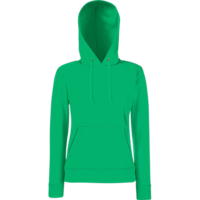 ICON - fruitoftheloomladyfitclassichoodedsweat kelly_green