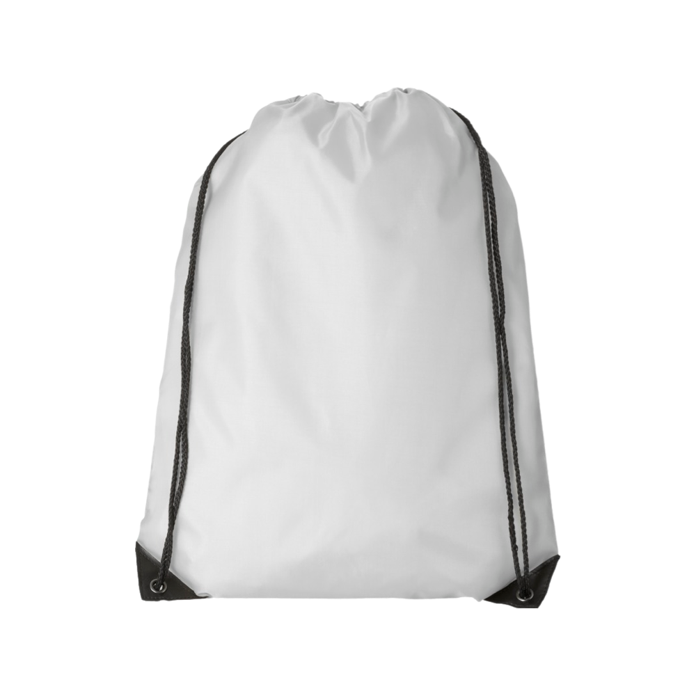 Oriole premium drawstring backpack 5L white