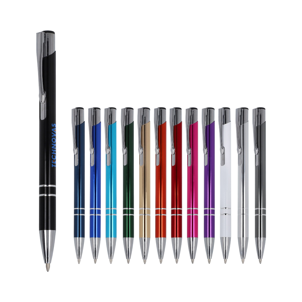 Penna a Sfera Lucida Alicante in Alluminio Riciclato