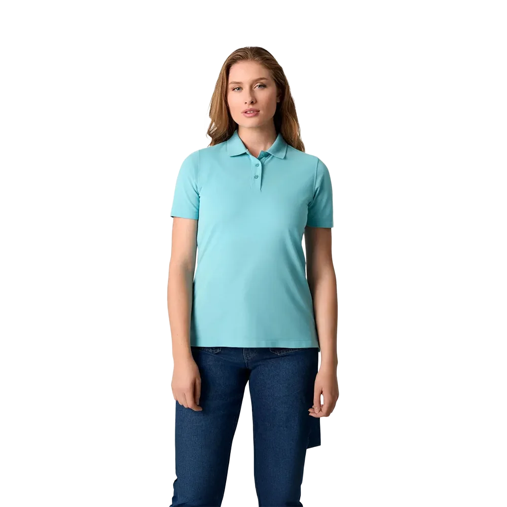 Ease Polo Shirt Lyocell Women - front