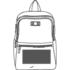 Lower Front Pocket | 8H x 4W in