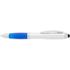 nashballpointpenstylus silver w blue