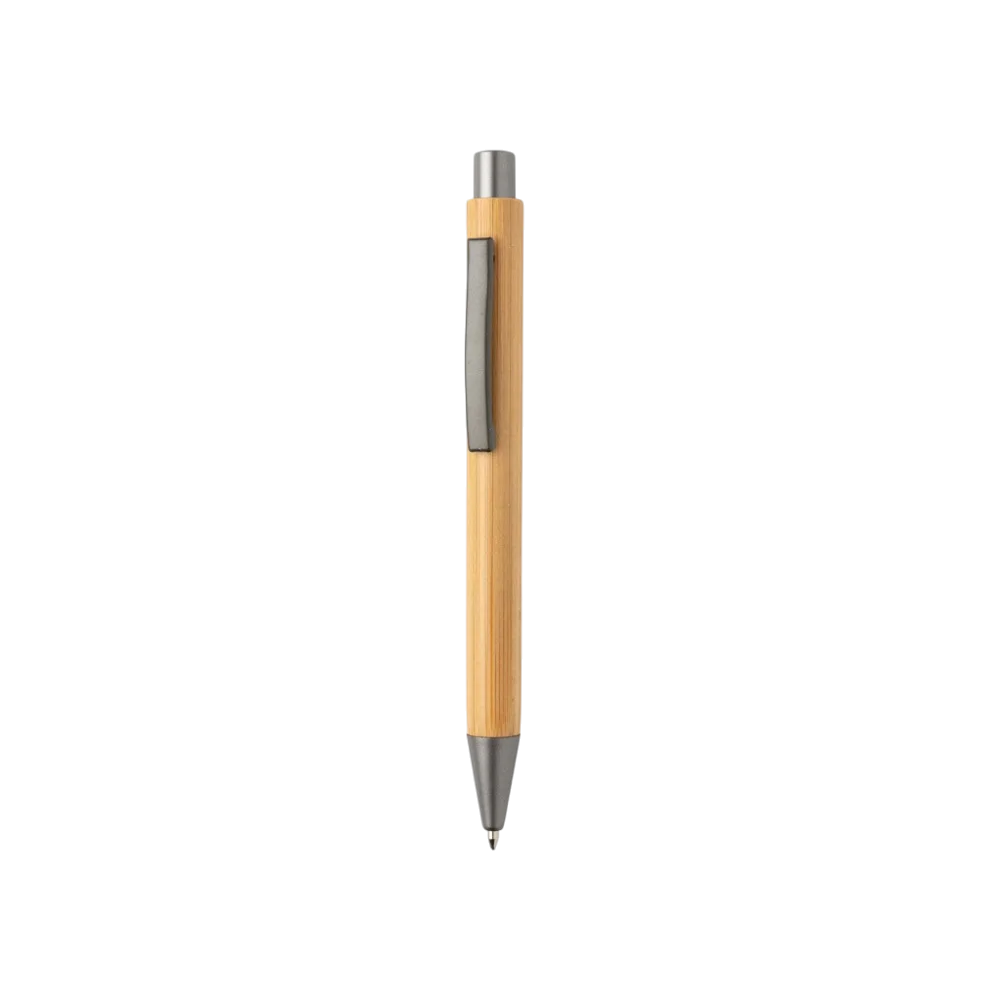 Slim design bamboo pen PLP